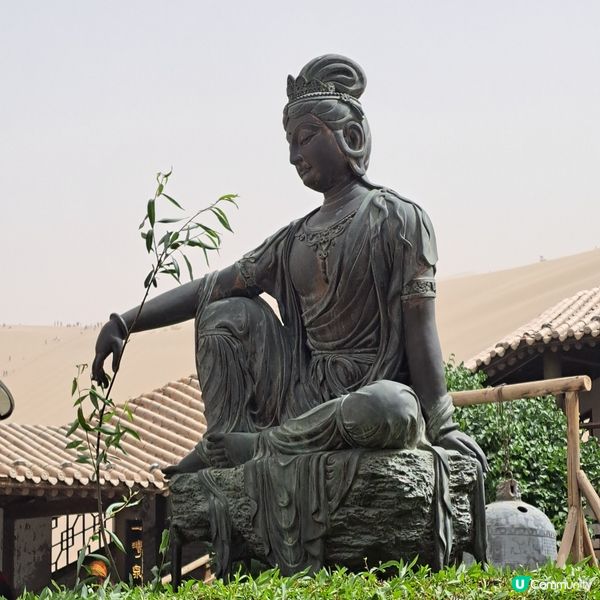 敦煌鳴沙山月牙泉，沙漠奇觀！🤩青甘大環線4️⃣