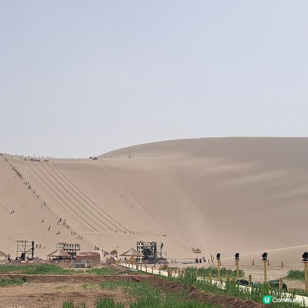 敦煌鳴沙山月牙泉，沙漠奇觀！🤩青甘大環線4️⃣