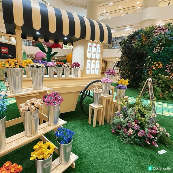 母親節花心思💐！樂高花海等你嚟打卡📸！