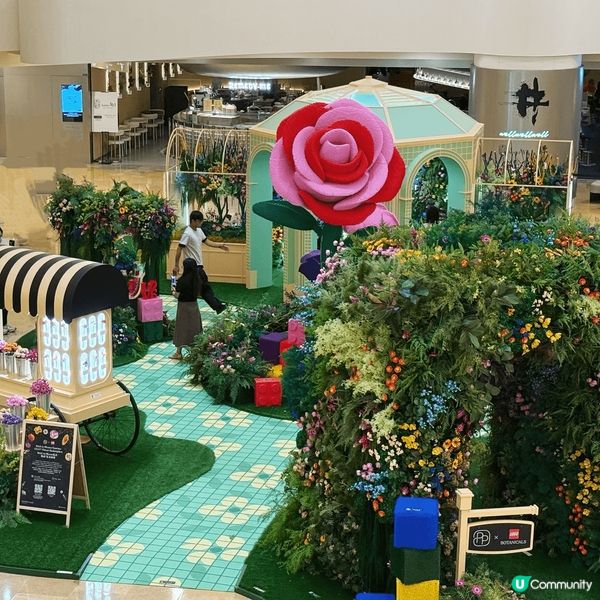 母親節花心思💐！樂高花海等你嚟打卡📸！