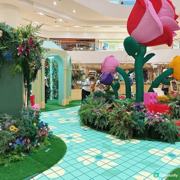 母親節花心思💐！樂高花海等你嚟打卡📸！