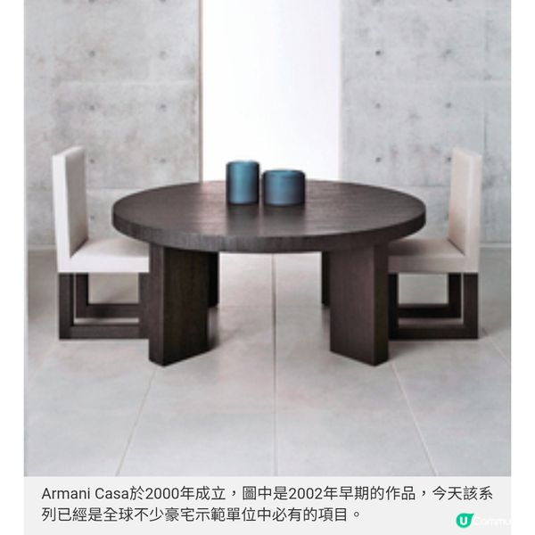 有一種家居品味叫Armani Casa