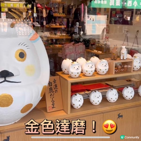 奈良必去！買限量版奈良Chiikawa🦌