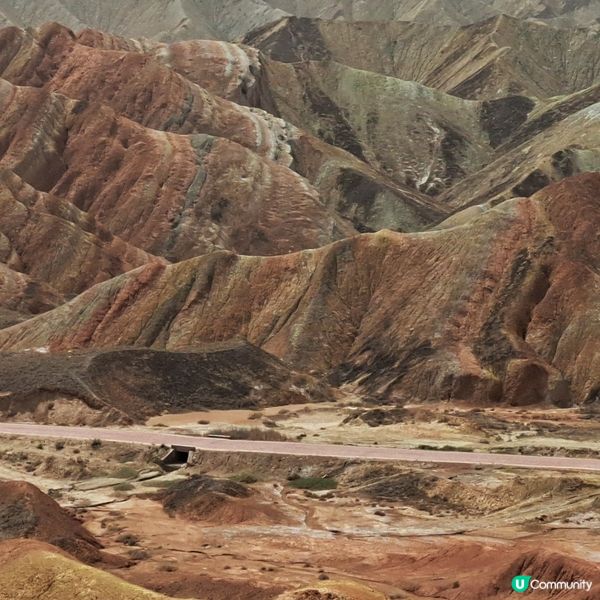 七彩丹霞🌈張掖絕美地貌！🤩青甘大環線7️⃣