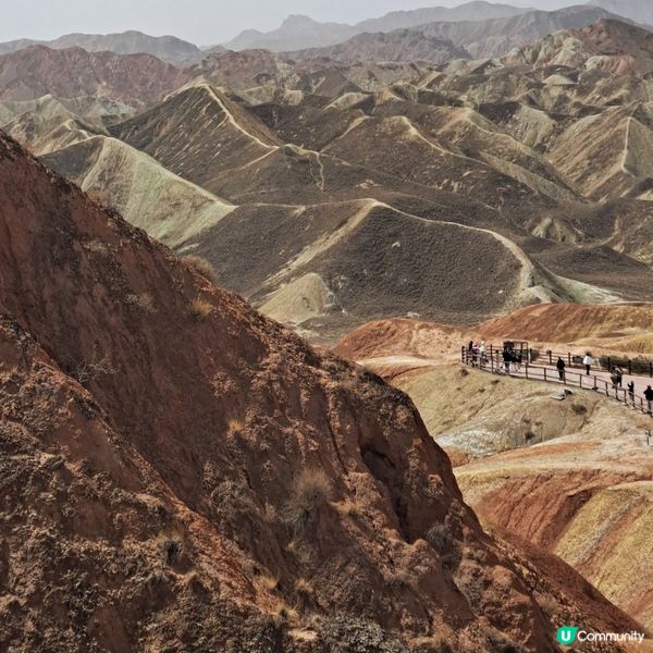 七彩丹霞🌈張掖絕美地貌！🤩青甘大環線7️⃣