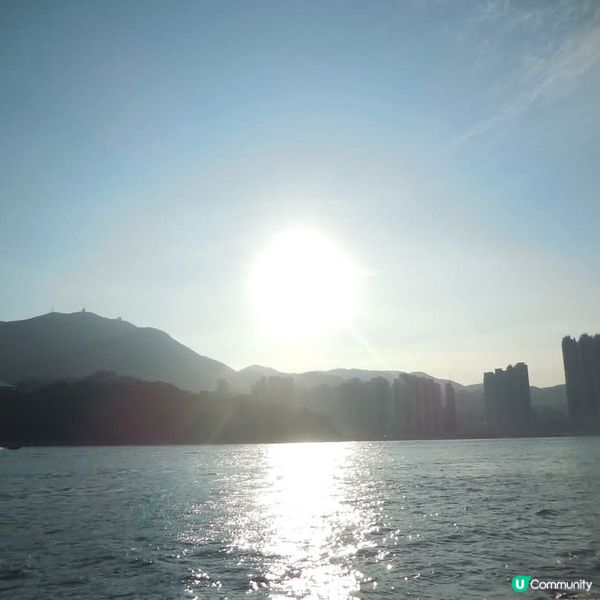 香港的美麗🥰油塘夕陽無限好🌄
