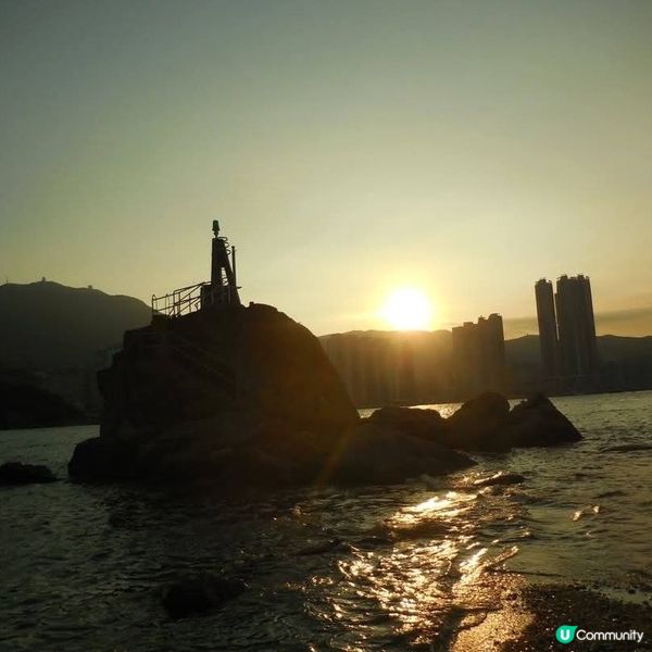 香港的美麗🥰油塘夕陽無限好🌄