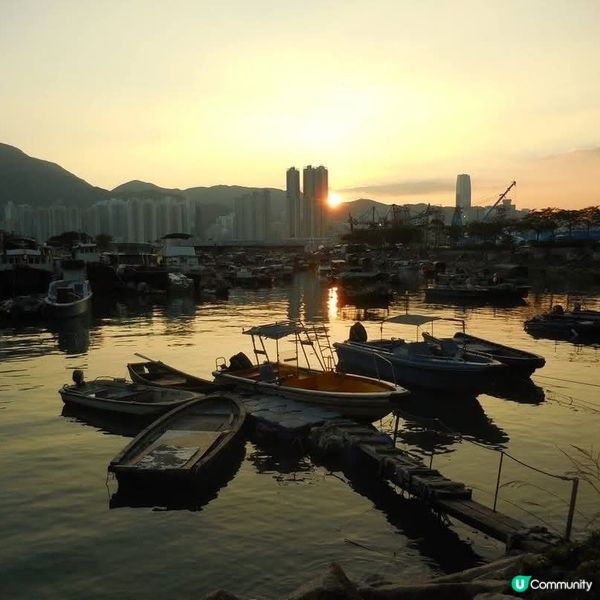 香港的美麗🥰油塘夕陽無限好🌄