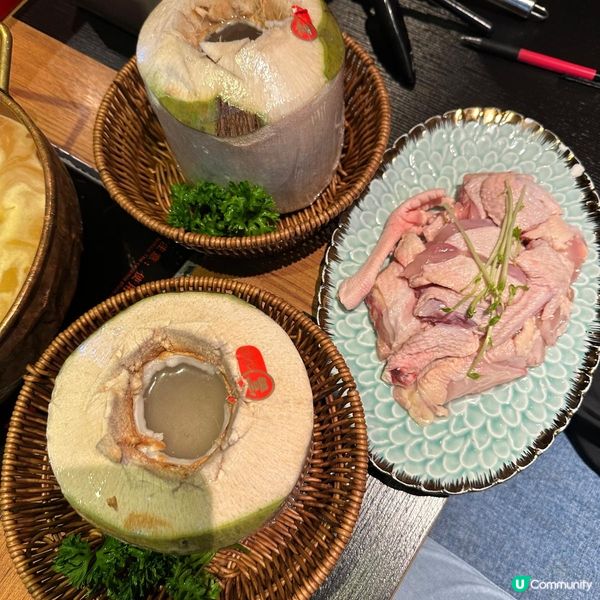 中國古典氣息餐廳🌸超足料椰子雞湯底