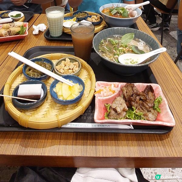 台北101美食廣場推介越南美食～飛機河粉🍜🥤🥢