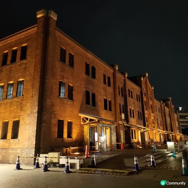 日本橫濱必去浪漫打卡熱點🔥紅磚倉庫夜景一流💜