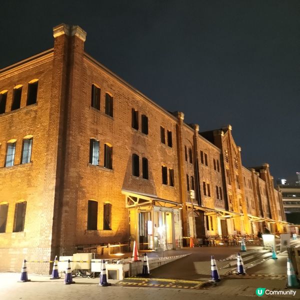 日本橫濱必去浪漫打卡熱點🔥紅磚倉庫夜景一流💜