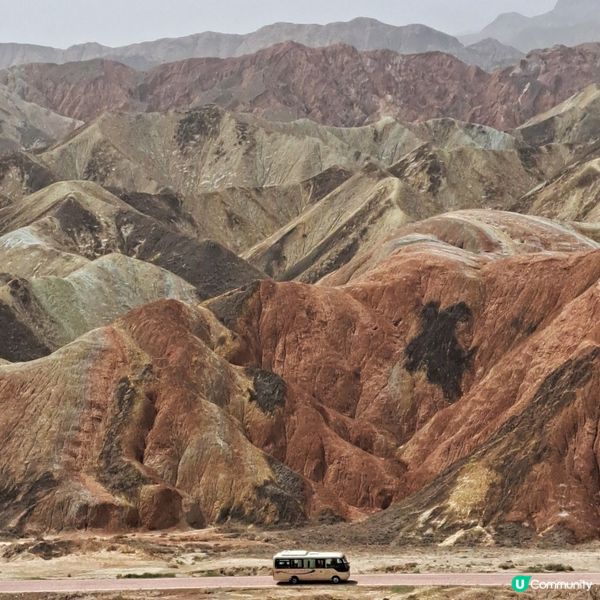 七彩丹霞🌈張掖絕美地貌！🤩青甘大環線7️⃣