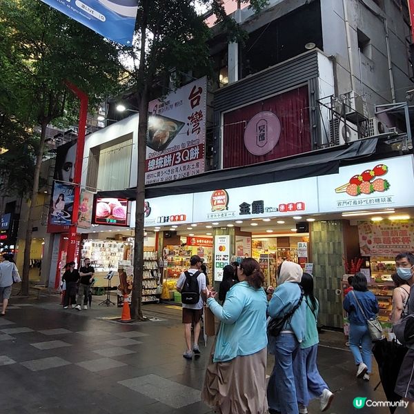 台北西門町商圈🛍☕️