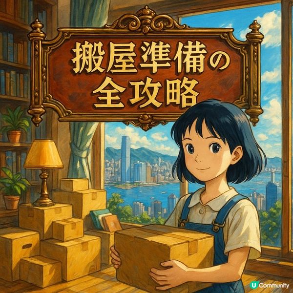 📋【搬屋準備の全攻略】搬屋前中後Checklist！香港人必睇！極致實用搬屋準備全攻略