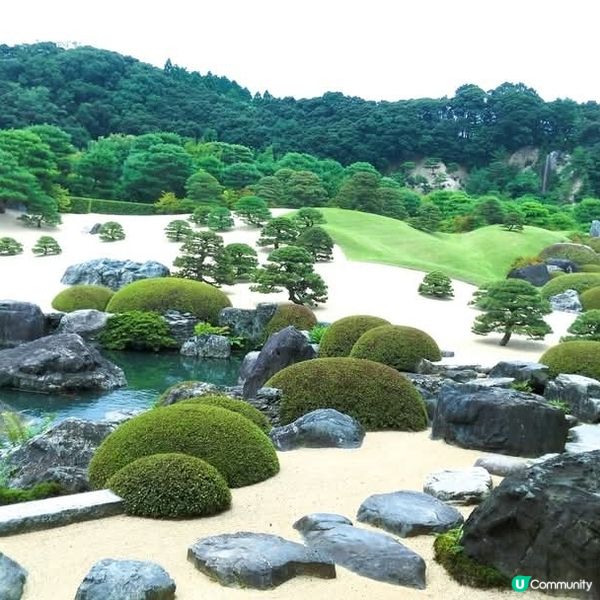 米子足立美術館，庭園美景，心曠神怡！🌸🇯🇵