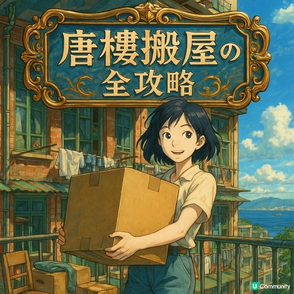 🏠【唐樓搬屋の全攻略】唐樓懶人包！無電梯都照搬！港人最貼地搬屋攻略 + 超實用技巧合集🔥