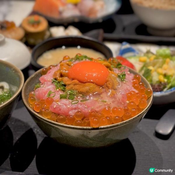 大滿足丼飯定食 X 慶生免費畫碟打卡🍣