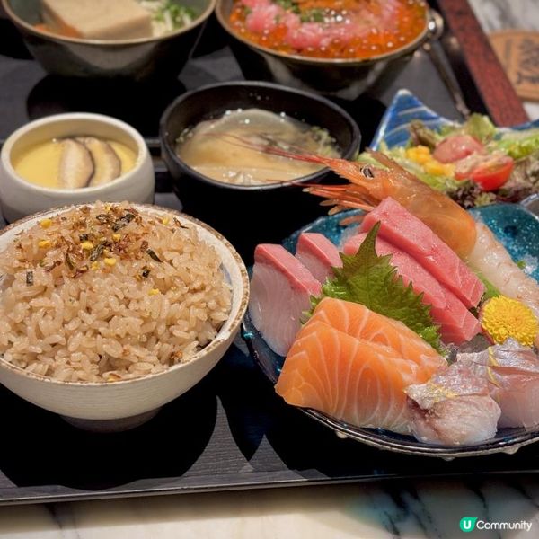 大滿足丼飯定食 X 慶生免費畫碟打卡🍣