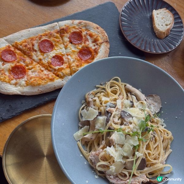 ## 上環必試！省略號黑松露蟹肉意粉🦀🍝