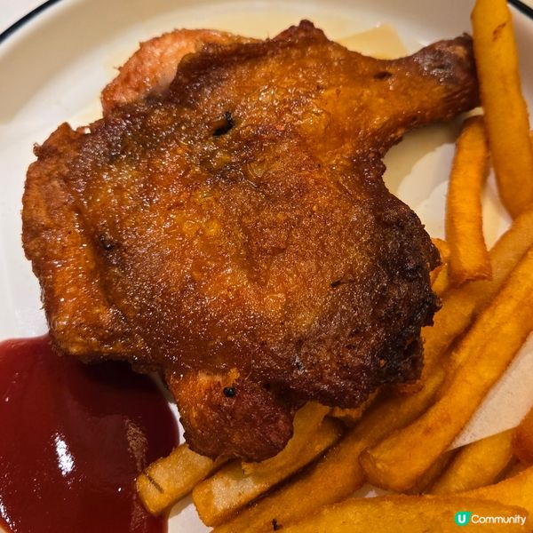 Itamomo 香脆炸脾配薯條