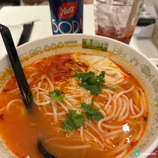 ##  🌶️米線陣新嘢出爐！椒麻雞番茄湯米線🤩