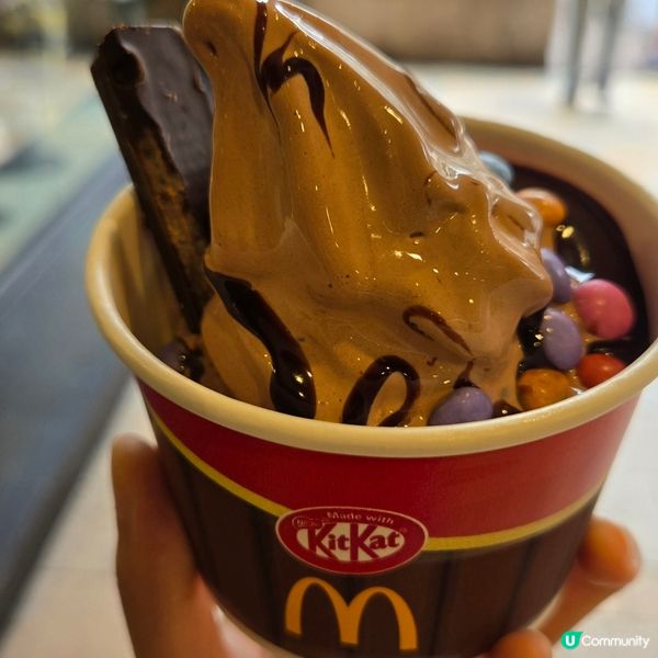 麥當勞Kitkat 芭菲🍫