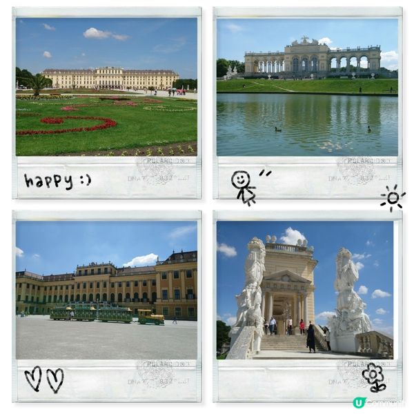 東歐旅遊🥳參觀維也納著名地標熊布朗宮宮殿😍風景勁靚花園勁