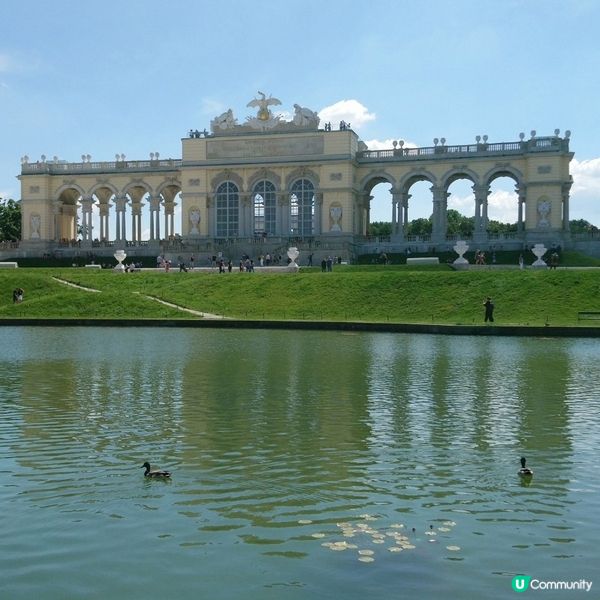 東歐旅遊🥳參觀維也納著名地標熊布朗宮宮殿😍風景勁靚花園勁