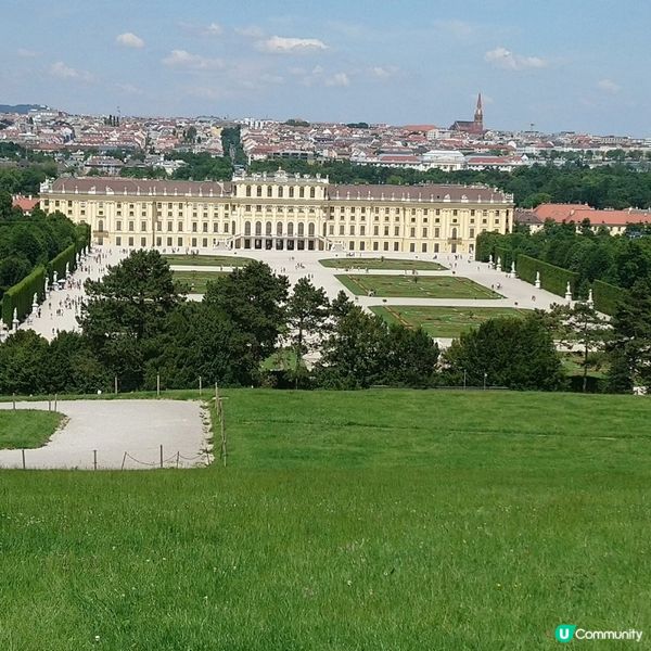 東歐旅遊🥳參觀維也納著名地標熊布朗宮宮殿😍風景勁靚花園勁