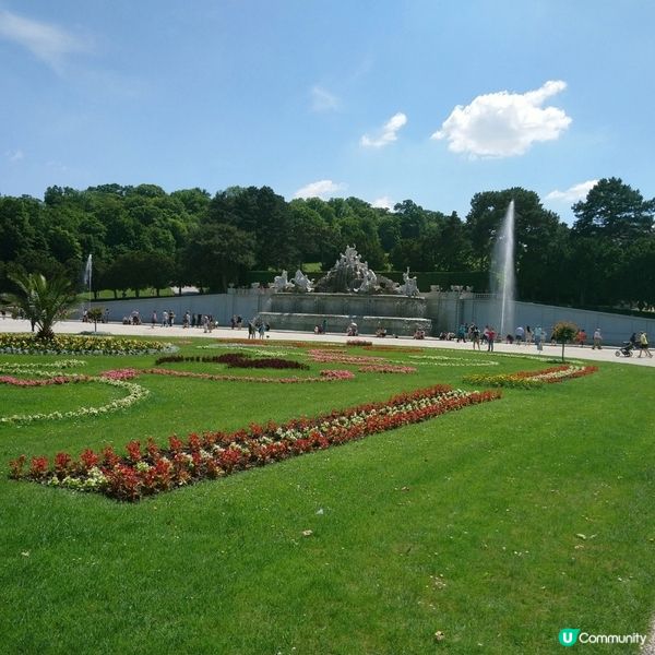 東歐旅遊🥳參觀維也納著名地標熊布朗宮宮殿😍風景勁靚花園勁