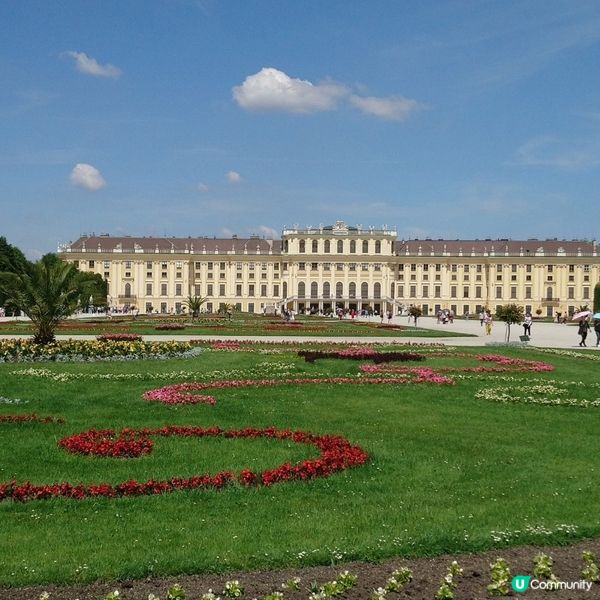 東歐旅遊🥳參觀維也納著名地標熊布朗宮宮殿😍風景勁靚花園勁