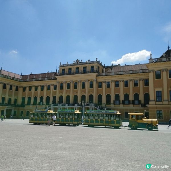 東歐旅遊🥳參觀維也納著名地標熊布朗宮宮殿😍風景勁靚花園勁