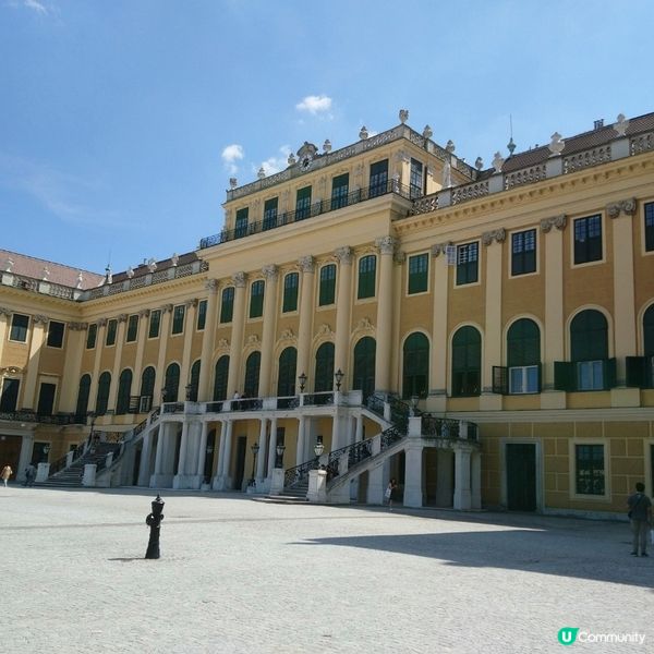 東歐旅遊🥳參觀維也納著名地標熊布朗宮宮殿😍風景勁靚花園勁