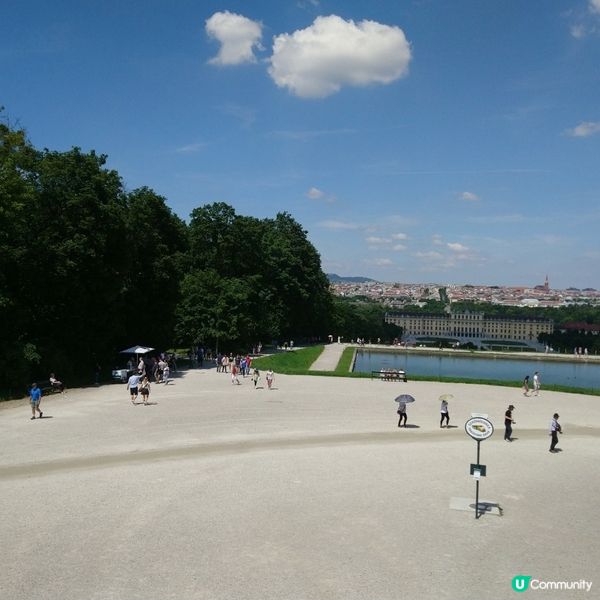 東歐旅遊🥳參觀維也納著名地標熊布朗宮宮殿😍風景勁靚花園勁