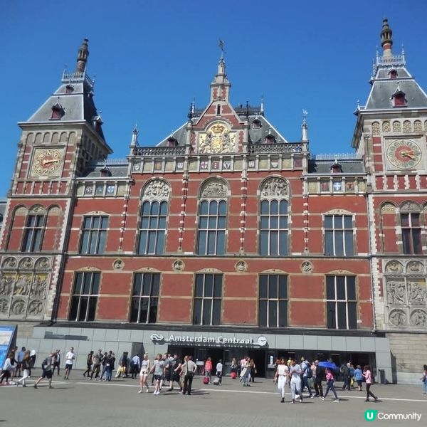 荷蘭阿姆斯特丹市中心隨拍