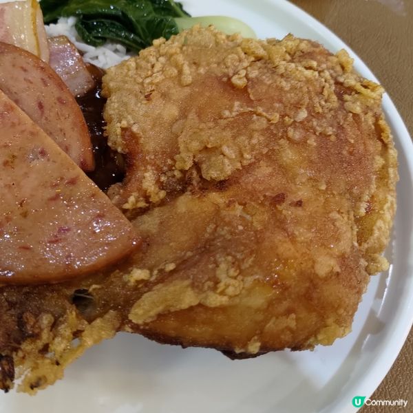 🍗九龍灣必食隱世餐廳🔥超巨型超邪惡炸雞髀飯💜