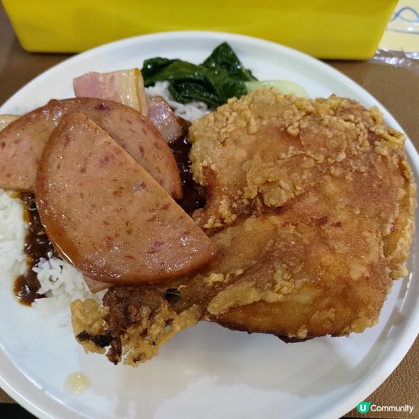 🍗九龍灣必食隱世餐廳🔥超巨型超邪惡炸雞髀飯💜