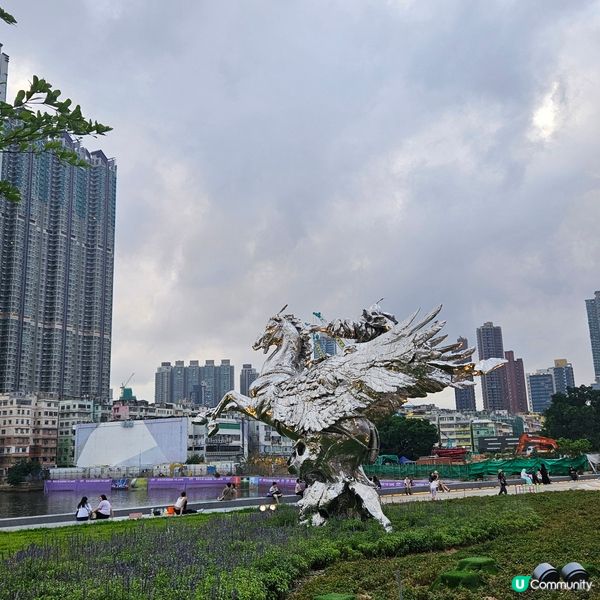 啟德零售館外的空間🔮