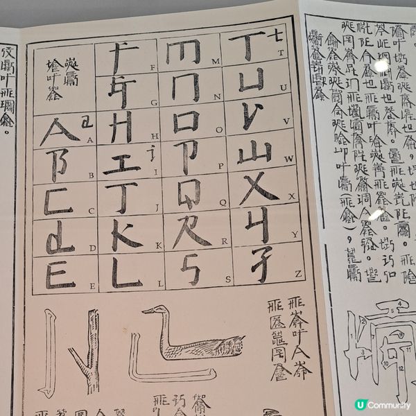 徐冰英文方塊字書法展🤩