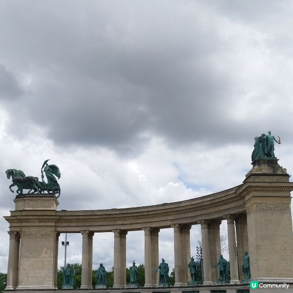 東歐打卡熱點！布達佩斯千年紀念碑 🇭🇺
