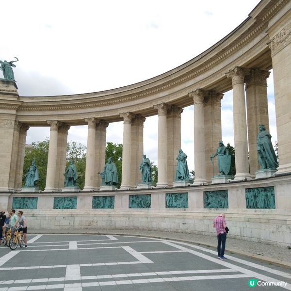 東歐打卡熱點！布達佩斯千年紀念碑 🇭🇺