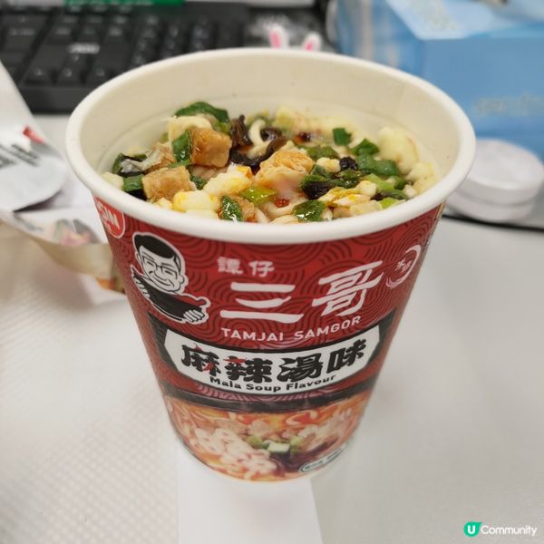 🌶️譚仔三哥全新麻辣湯味杯麵🔥地道3小辣湯底超過癮💜