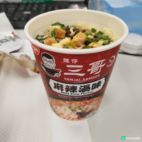 🌶️譚仔三哥全新麻辣湯味杯麵🔥地道3小辣湯底超過癮💜
