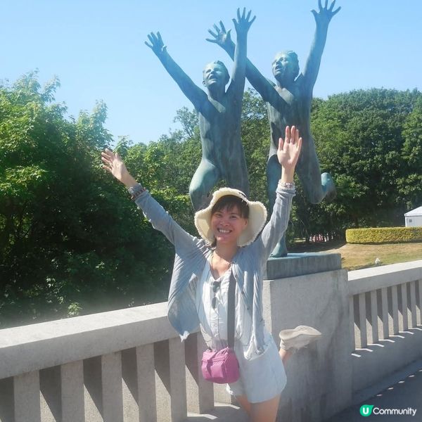 挪威首都Oslo藝術隨影📷