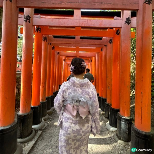 日本阪京戶遊 - 伏見稻荷大社和服👘篇
