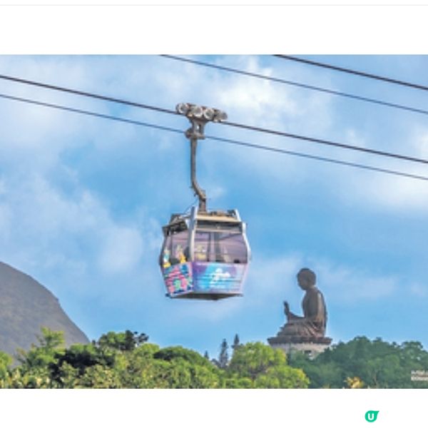 香港迪士尼樂園20周年預熱派對@昂坪 360 11架Disn