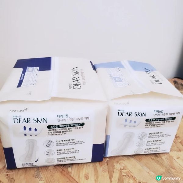 ✨ DEAR SKIN AIR EMBO SANITARY PAD | 韓國熱推私密護理✨