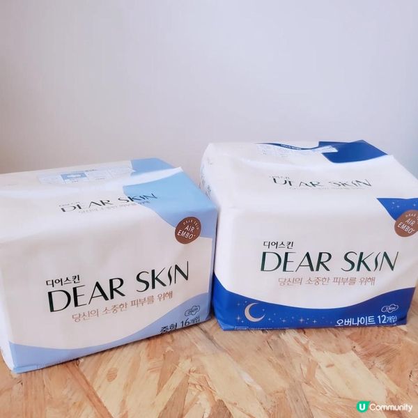 ✨ DEAR SKIN AIR EMBO SANITARY PAD | 韓國熱推私密護理✨