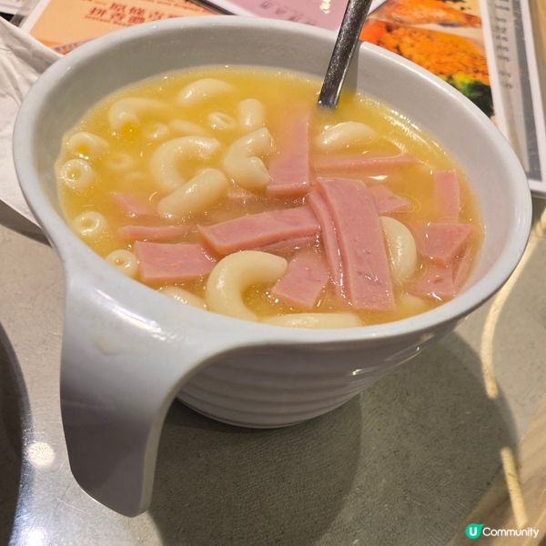 囍運冰室😍瑞士雞髀配薯仔雜果沙律